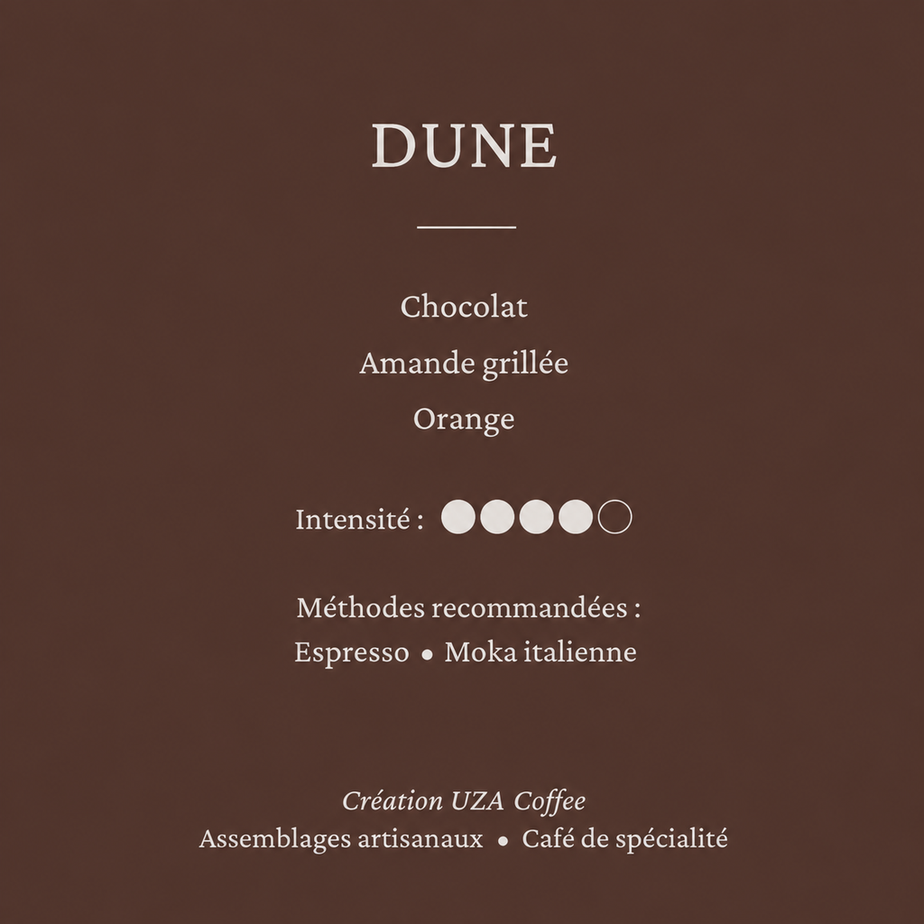 DUNE – Gourmand • Wärmend • Rund